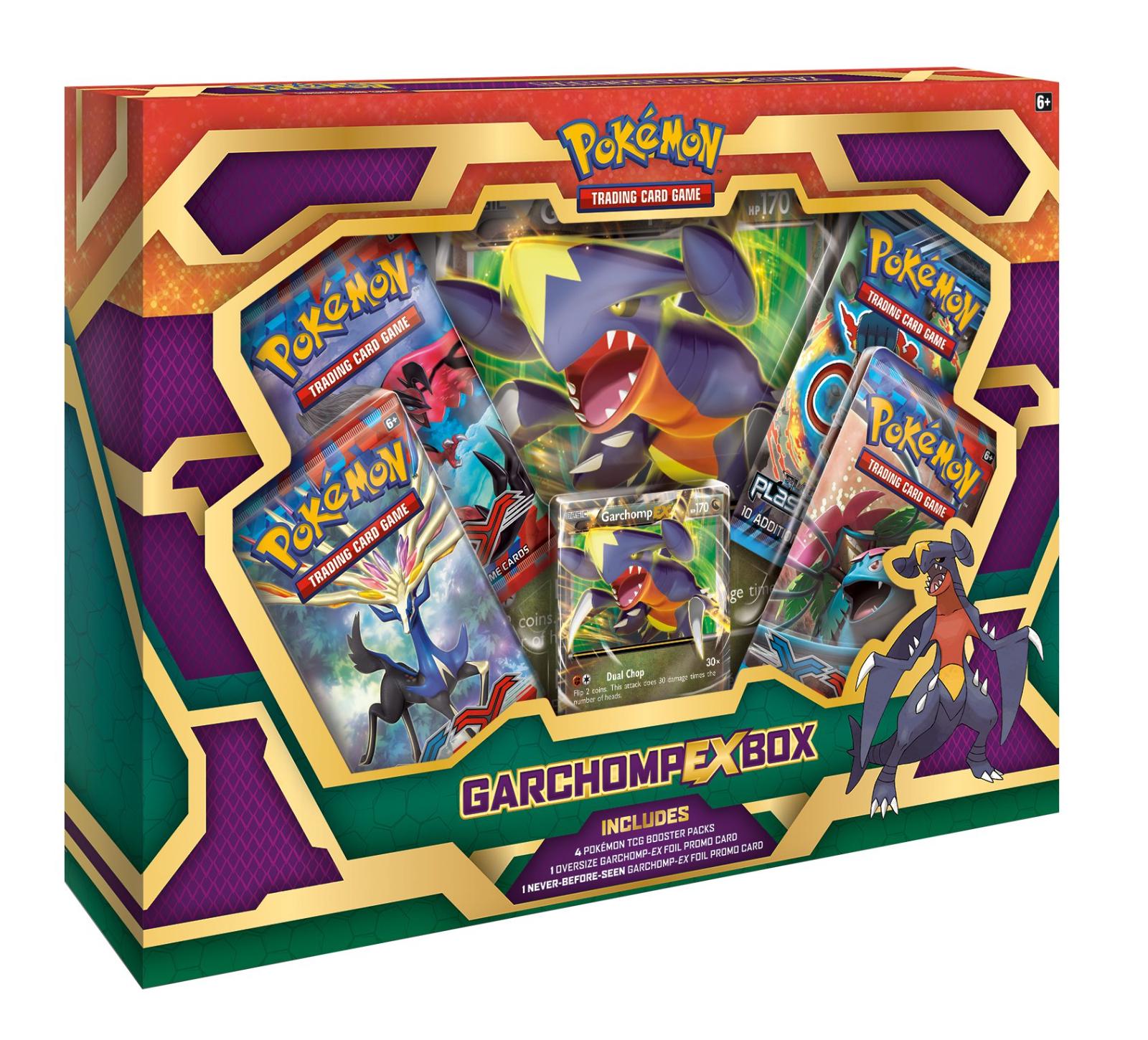 Garchomp EX Collection Box from Plasma Storm Pokémon card set